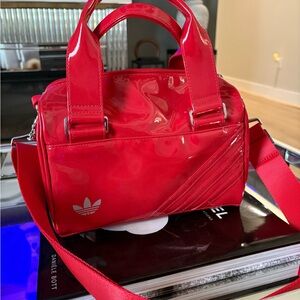Adidas Glossy Red Mini Bag